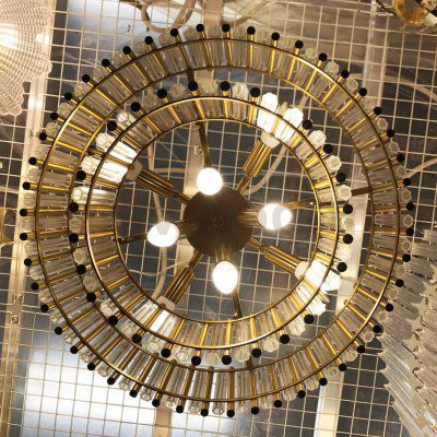 Люстра Cloyd BOULEVAR C8 / D60 см - латунь брашир. (арт.10638)