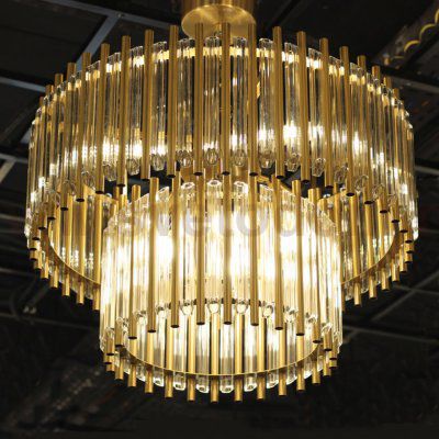 Люстра Cloyd BOULEVAR C8 / D60 см - латунь брашир. (арт.10638)