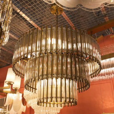 Люстра Cloyd BOULEVAR C16 / D80 см - латунь брашир. (арт.10639)