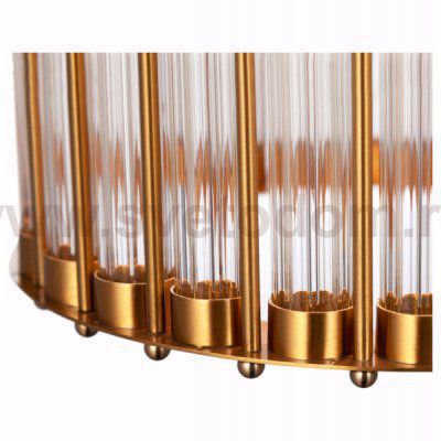 Подвесной светильник Cloyd RODERIC P3 / D29 см - латунь брашир. (арт.10640)