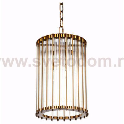 Подвесной светильник Cloyd RODERIC P3 / D29 см - латунь брашир. (арт.10640)