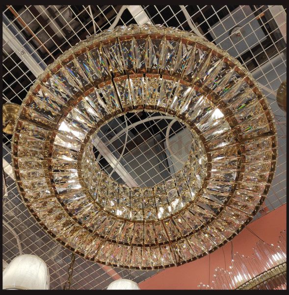 Люстра Cloyd CORIOLIS C6 / D60 см - золото (арт.10642)