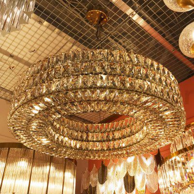 Люстра Cloyd CORIOLIS C10 / D80 см - золото (арт.10643)