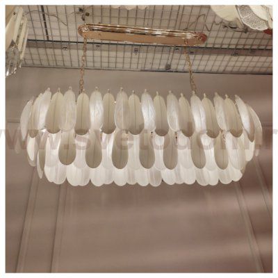 Люстра Cloyd BAHAMA-A C14 / L110 см - бел.керамика (арт.10655)