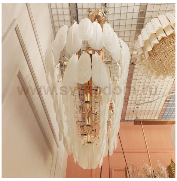 Люстра Cloyd BAHAMA-A C14 / L110 см - бел.керамика (арт.10655)