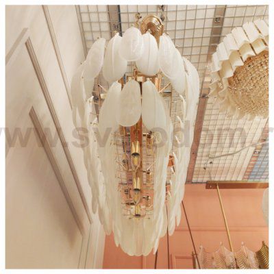 Люстра Cloyd BAHAMA-A C14 / L110 см - бел.керамика (арт.10655)