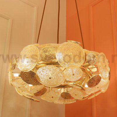 Люстра Cloyd SOLAR C11 / D59 см - золото (арт.10659)