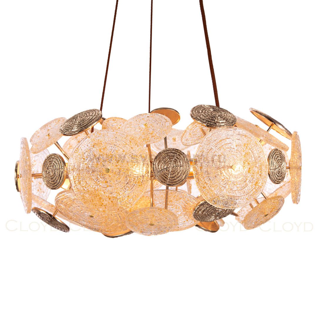 Люстра Cloyd SOLAR C11 / D59 см - золото (арт.10659)
