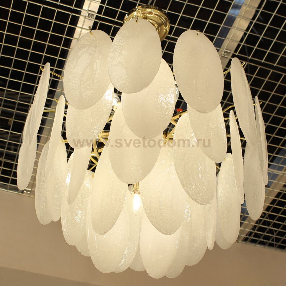 Люстра Cloyd ESKIMOS-A C7 / D62 см - золото (арт.10676)