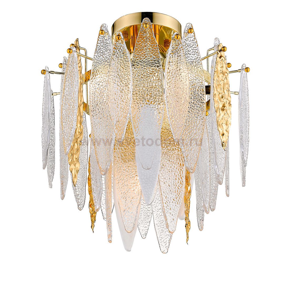 Люстра Cloyd ANTIBES-B C4 / выс. 43 см - золото (арт.10678)