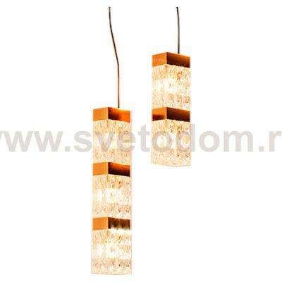 Подвесной светильник Cloyd CORUND P3 / выс. 45 см - латунь (арт.10683)