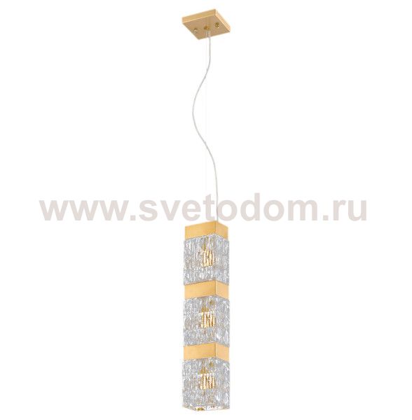 Подвесной светильник Cloyd CORUND P3 / выс. 45 см - латунь (арт.10683)