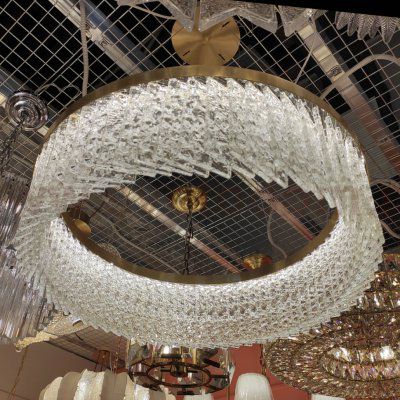 Люстра Cloyd PERGAM-A C1 / D65 см - латунь (арт.10684)