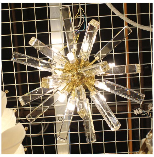 Потолочный светильник Cloyd TOROS FM9 / выс. 27 см - золото (арт.10686)