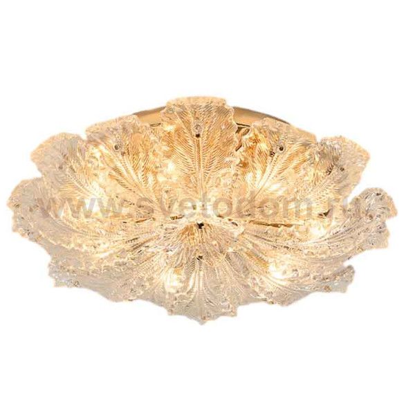 Потолочный светильник Cloyd HERBARY FM8 / D60 см - бесцвет. стекло (арт.10692)