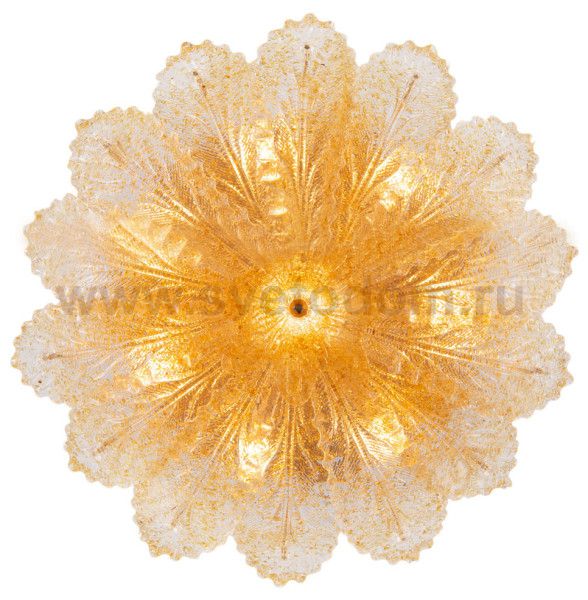 Потолочный светильник Cloyd HERBARY FM8 / D60 см - блестки в стекле (арт.10693)