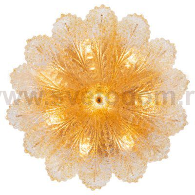 Потолочный светильник Cloyd HERBARY FM8 / D60 см - блестки в стекле (арт.10693)