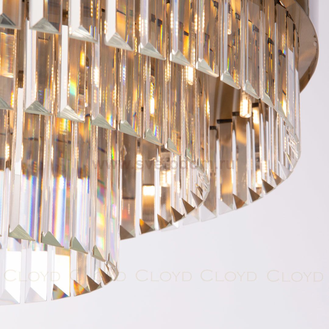 Люстра Cloyd BROTIGAN-A C32 / D60 см - латунь (арт.10699)