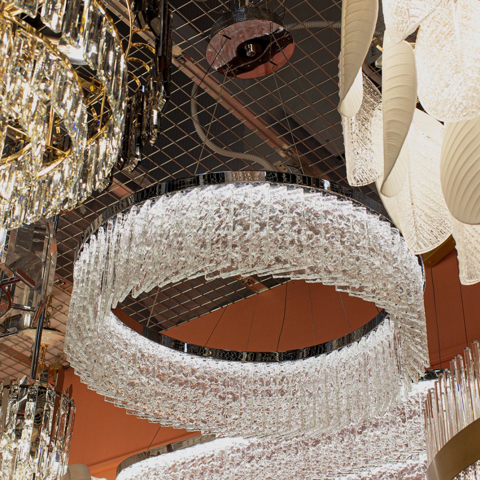 Люстра Cloyd PERGAM-A C1 / D65 см - хром (арт.10715)