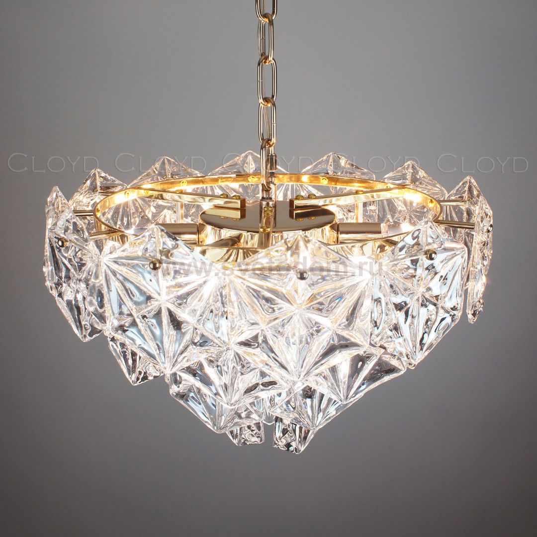 Люстра Cloyd GRADUAL-B C9 / D40 см - золото (арт.10725)