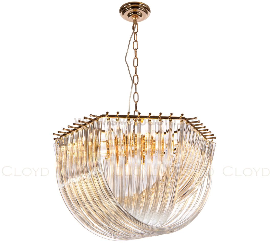 Люстра Cloyd MEBIUS-D C12 / D65 см - золото (арт.10732)