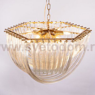 Люстра Cloyd MEBIUS-D C12 / D65 см - золото (арт.10732)