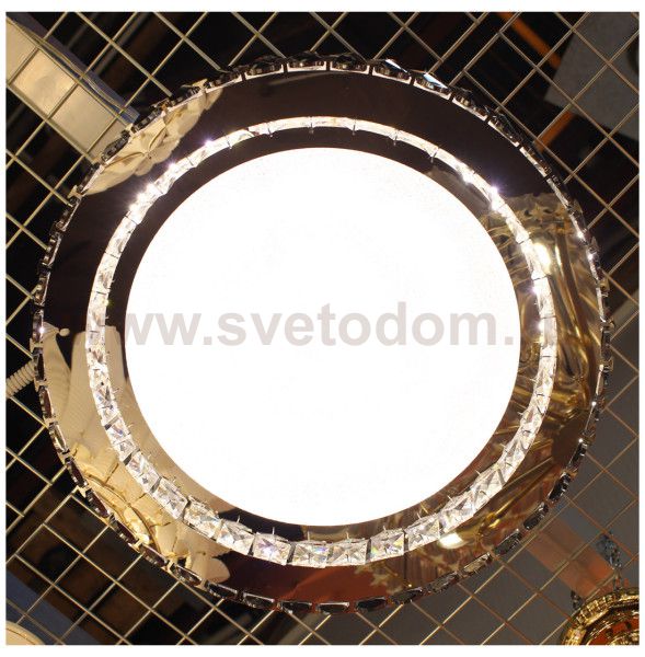 Потолочный светильник Cloyd ASSET FM6 / выс. 20 см - хром (арт.10735)