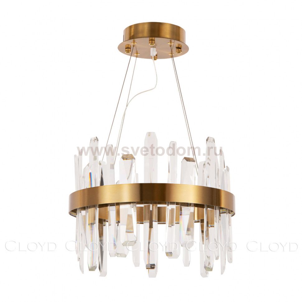 Люстра Cloyd SANCTUM C1 / D40 см - латунь (арт.10742)