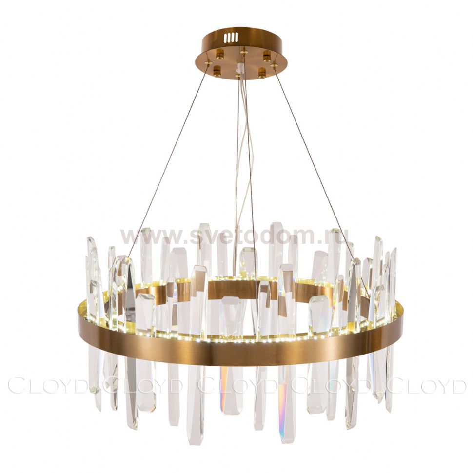 Люстра Cloyd SANCTUM C1 / D60 см - латунь (арт.10743)