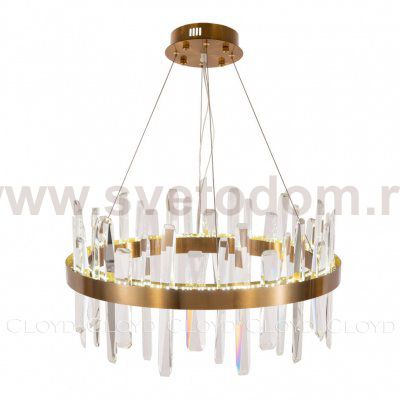 Люстра Cloyd SANCTUM C1 / D60 см - латунь (арт.10743)