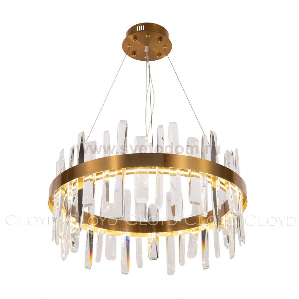 Люстра Cloyd SANCTUM C1 / D60 см - латунь (арт.10743)