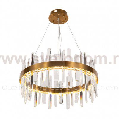 Люстра Cloyd SANCTUM C1 / D60 см - латунь (арт.10743)