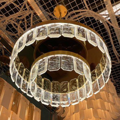 Люстра Cloyd STRAVINSKY-A C2 / D58 см - латунь (арт.10749)