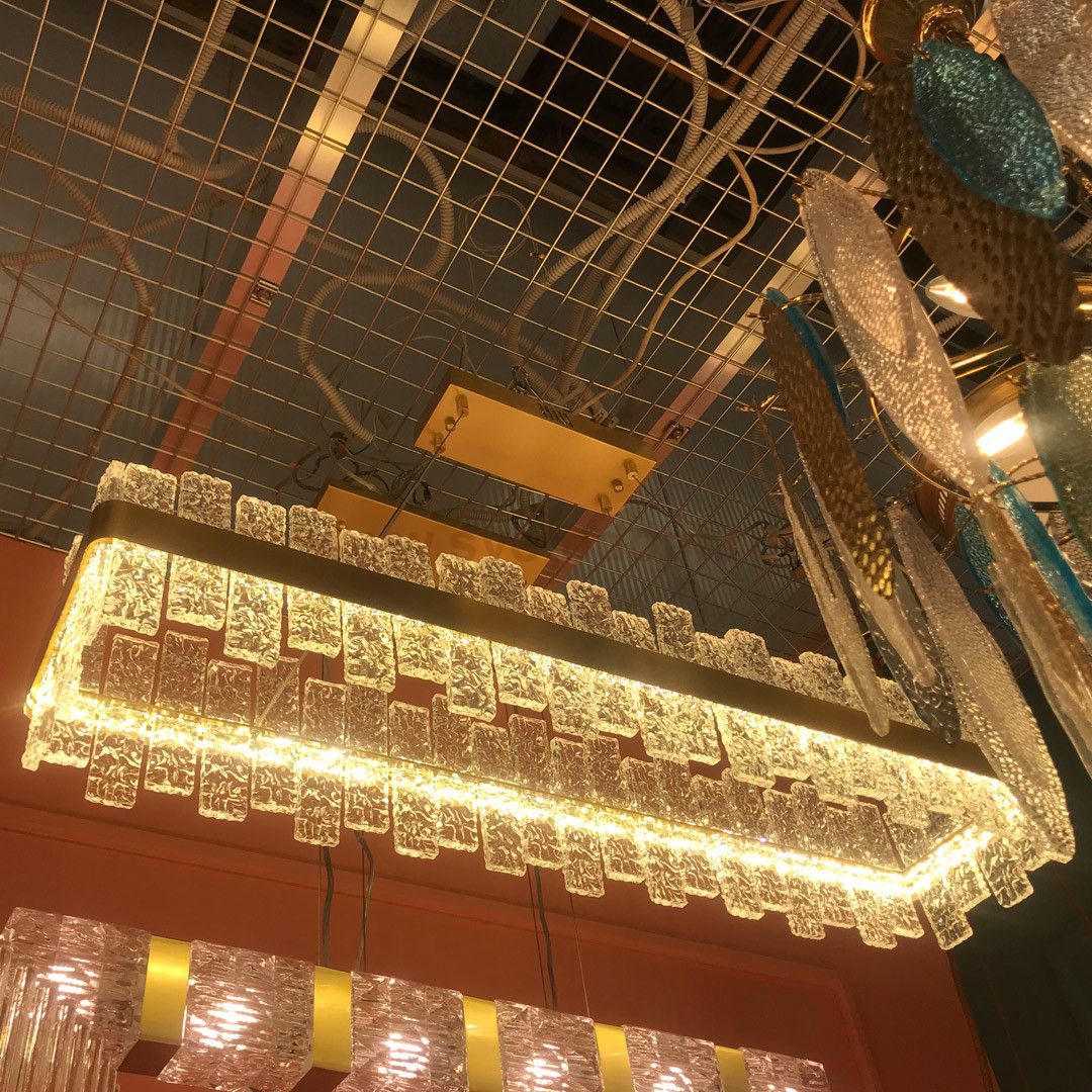 Люстра Cloyd FREDER-A C1 / L99 см - латунь (арт.10756)