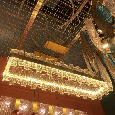 Люстра Cloyd FREDER-A C1 / L99 см - латунь (арт.10756)