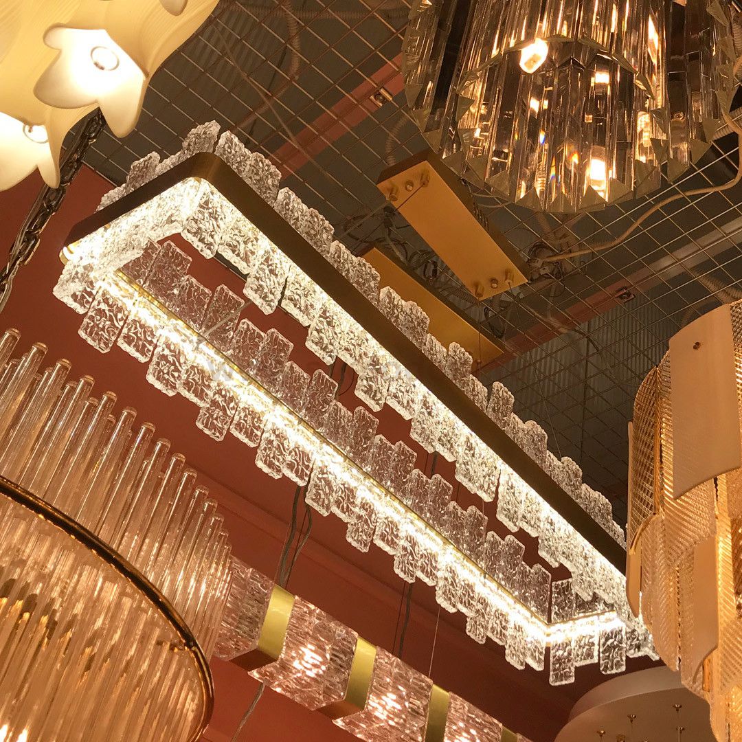 Люстра Cloyd FREDER-A C1 / L99 см - латунь (арт.10756)