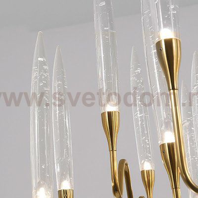 Люстра Cloyd ZOAR C12 / D60 см - латунь (арт.10764)