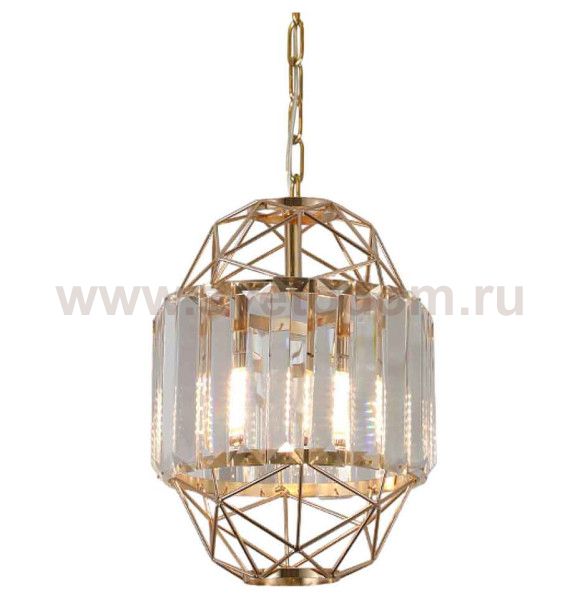 Подвесной светильник Cloyd POLIGRAN P1 / D22 см - золото (арт.10766)