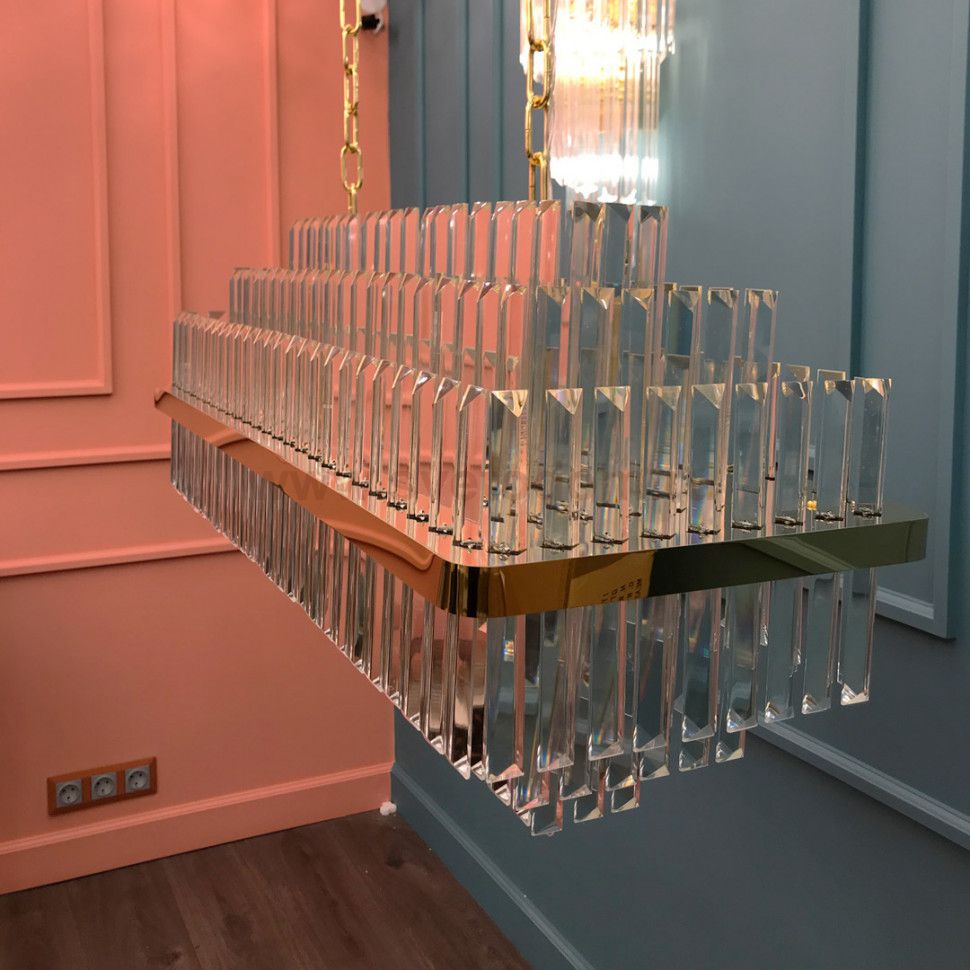 Люстра Cloyd BROTIGAN-C C12 / L80 см - золото (арт.10767)