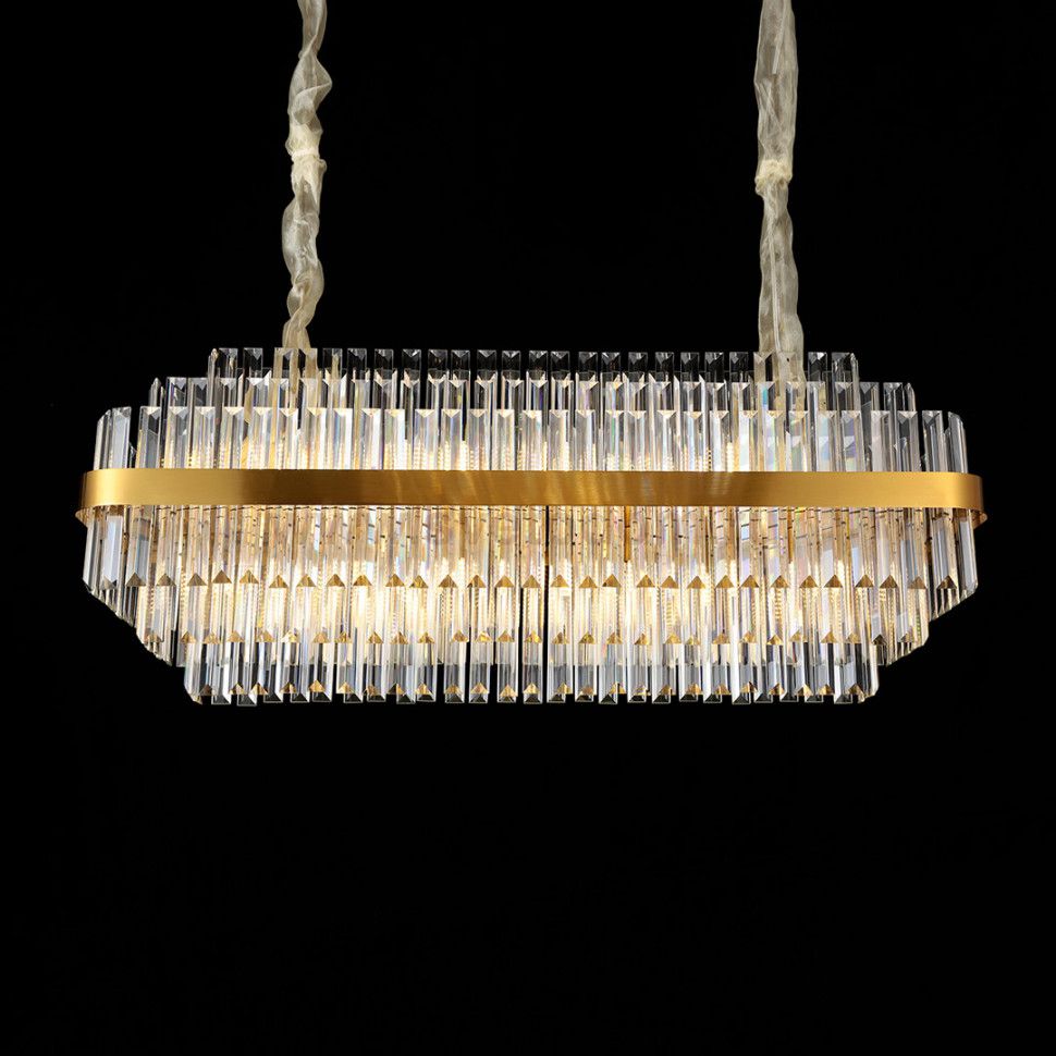 Люстра Cloyd BROTIGAN-C C12 / L80 см - золото (арт.10767)