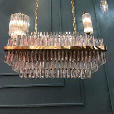 Люстра Cloyd BROTIGAN-C C12 / L80 см - золото (арт.10767)