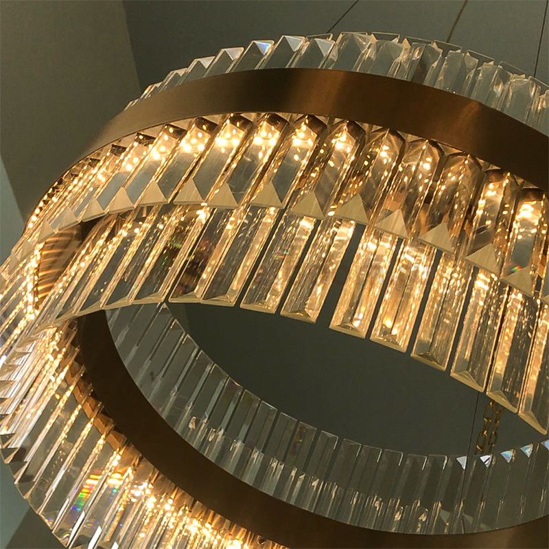 Люстра Cloyd BROTIGAN-C C1 / D40 см - латунь (арт.10770)