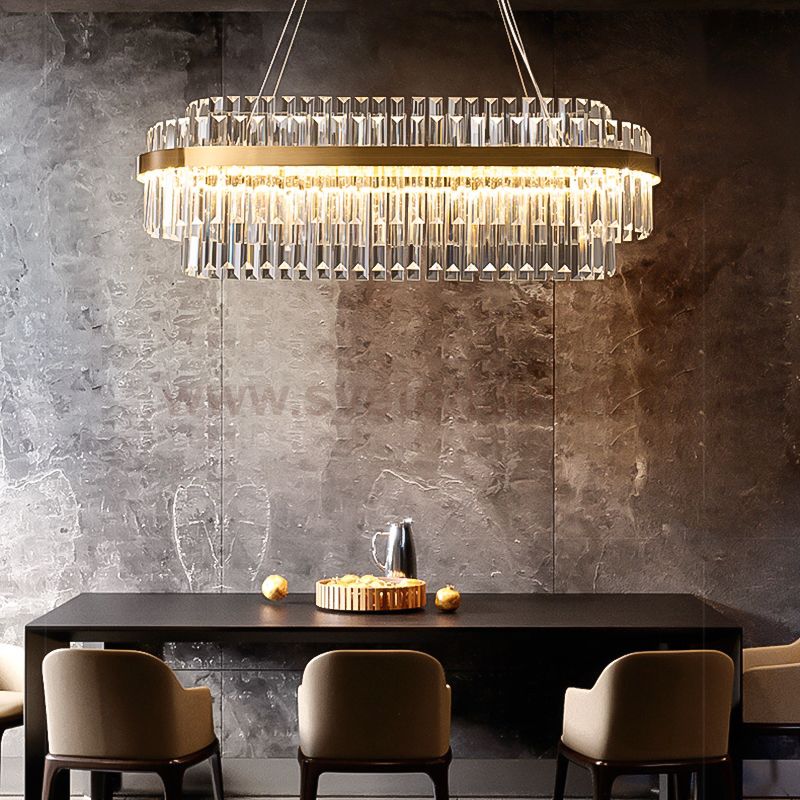 Люстра Cloyd BROTIGAN-C C1 / L100 см - латунь (арт.10772)