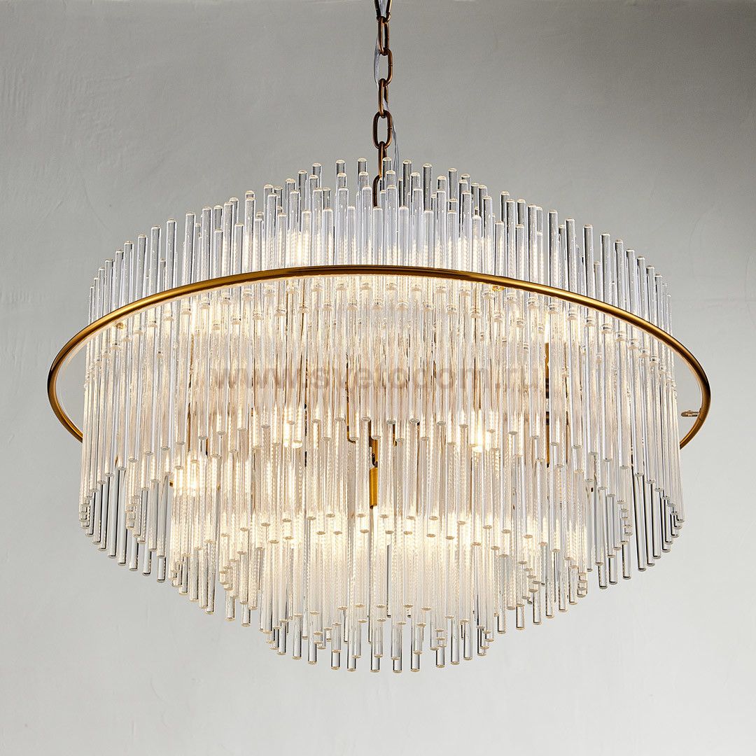 Люстра Cloyd VACOMBE-B C13 / D68 см - латунь (арт.10780)