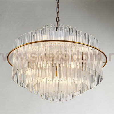 Люстра Cloyd VACOMBE-B C13 / D68 см - латунь (арт.10780)