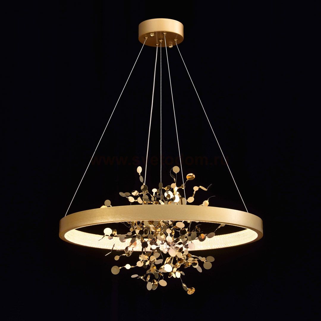 Люстра Cloyd TURBULENT C1 / D80 см - латунь (арт.10783)