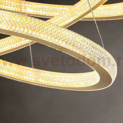 Люстра Cloyd PERIGEY C2 / D85 см - латунь (арт.10785)