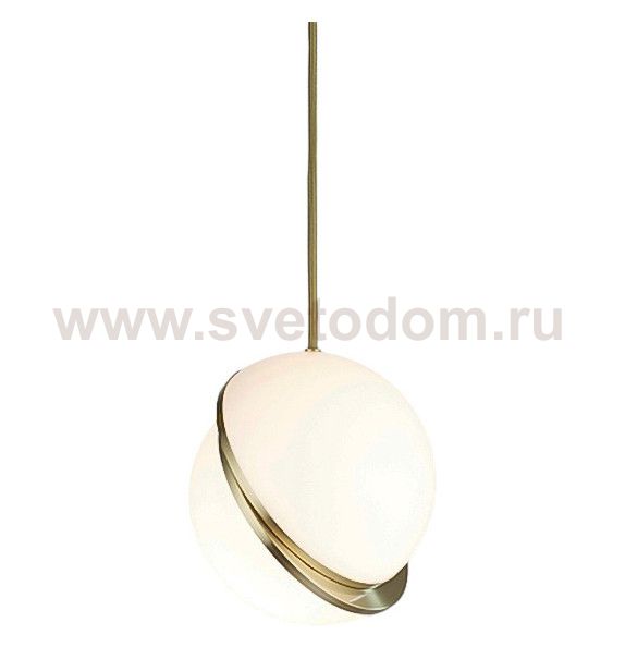 Подвесной светильник Cloyd FERMION P1 / D20 см - латунь (арт.10787)