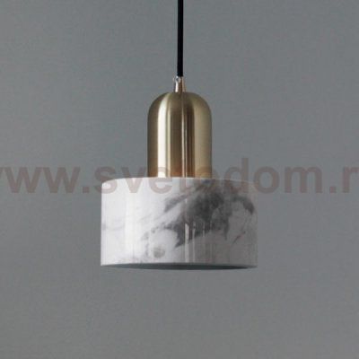 Подвесной светильник Cloyd ANTUAN P1 / D16 см - бел.мрамор (арт.10794)