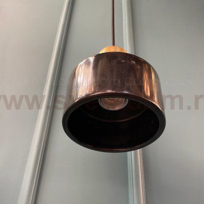 Подвесной светильник Cloyd ANTUAN P1 / D16 см - черн.мрамор (арт.10795)
